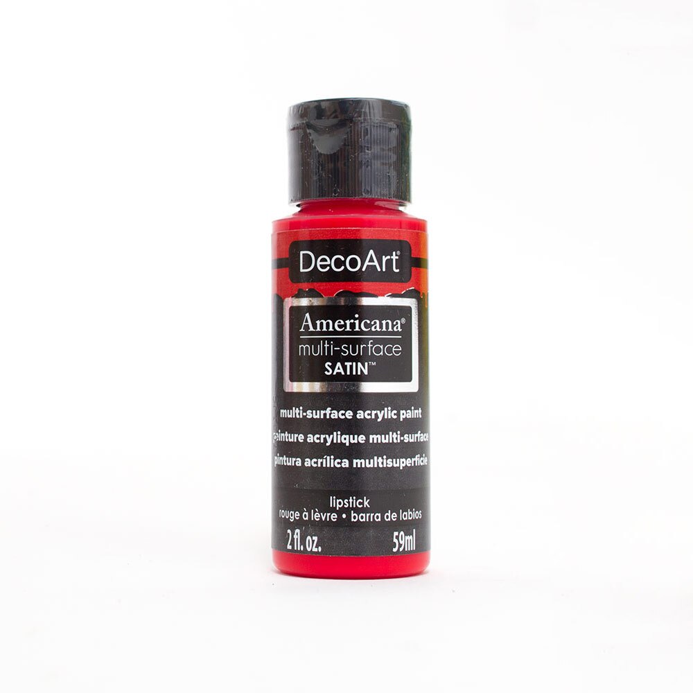 Americana, Acrylic, Art & School, Multi-surface, Paint, 2 ounce, 45270, Lipstick